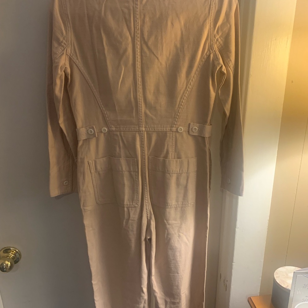 Madewell Jumpsuit with pockets in Beige Sz. XXS - Picture 6 of 8